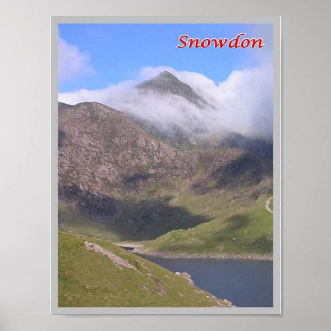 Wales - Snowdon - Poster (Vorne)