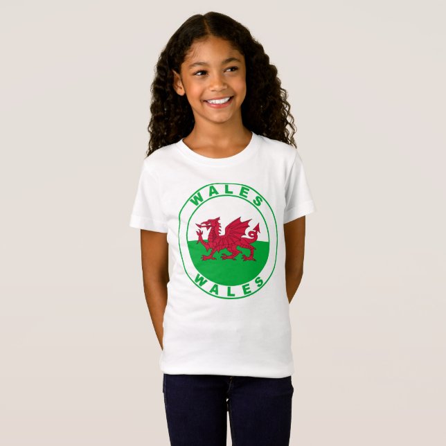 Wales T-Shirt (Vorne ganz)
