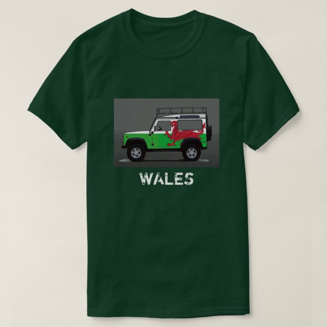 WALES T-Shirt (Design vorne)