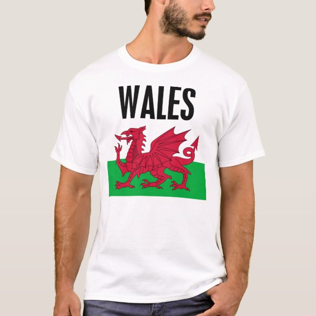 Wales T-Shirt (Vorderseite)
