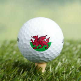 Wales UNOTED Kingdom Flag Football Soccer Golfball