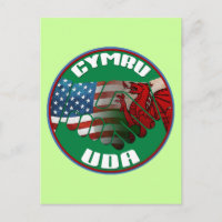 Wales USA Freundschaft (walisischer Text)