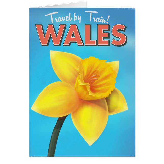 Wales Vintage Reiseplakat (Vorne)
