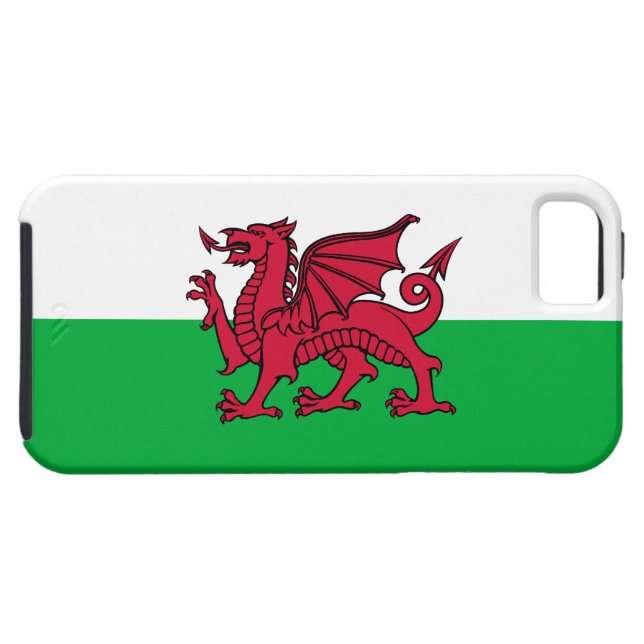 Wales - Waliser-Flaggen-Drache Case-Mate iPhone Hülle (Rückseite Horizontal)