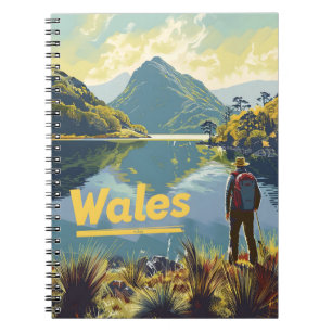 Wales Wandern Notizblock