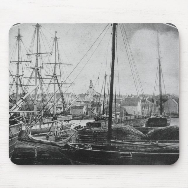 Walfang-Hafen, New-Bedford Mousepad (Vorne)