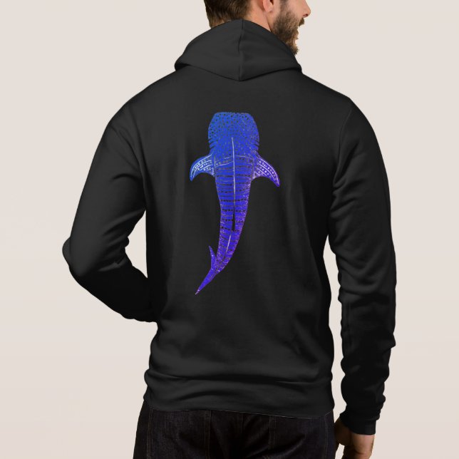 Walhai Hoodie (Rückseite)