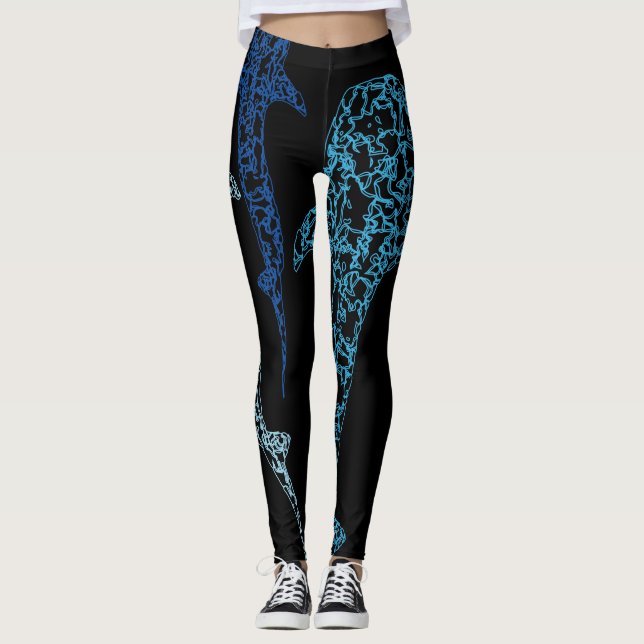 Walhaifisch-Leggings Leggings (Vorderseite)