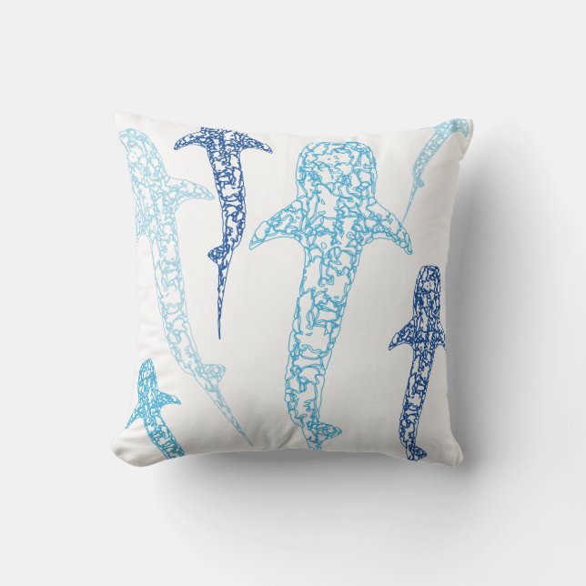 Walhaikissen Kissen (Vorderseite)