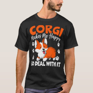 Waliser Corgi Hund Welpe Besitzer Corgi Züchter P T-Shirt