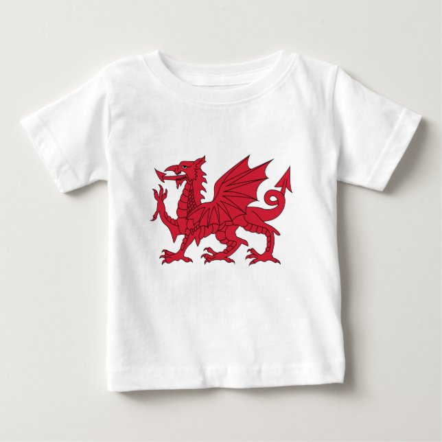 Waliser-Drache Baby T-shirt (Vorderseite)