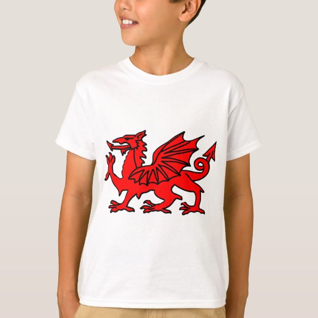 Waliser-Drache T-Shirt (Vorderseite)