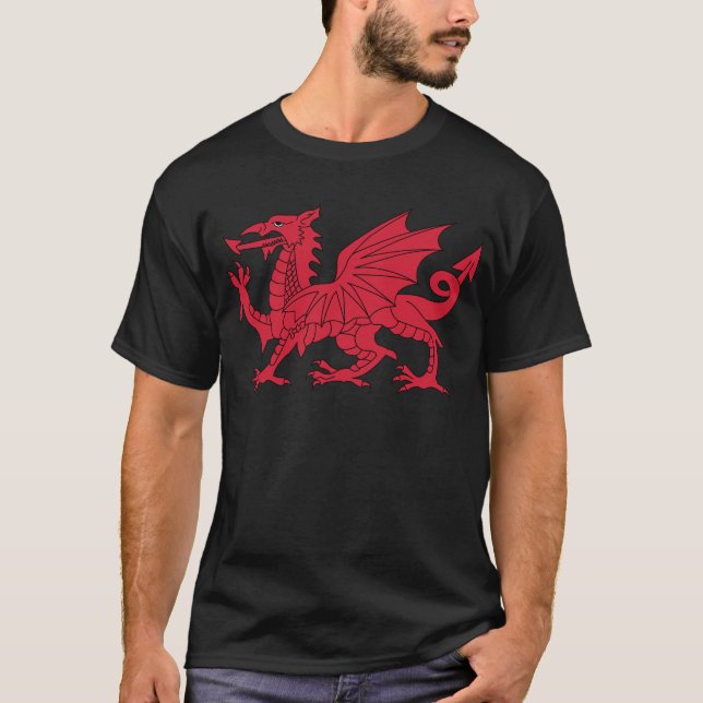 Waliser-Drache T-Shirt (Vorderseite)