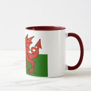 Waliser-Flagge Tasse