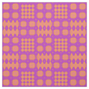 Waliser-Imitat-Tapisserie-Orange auf magentarotem Stoff