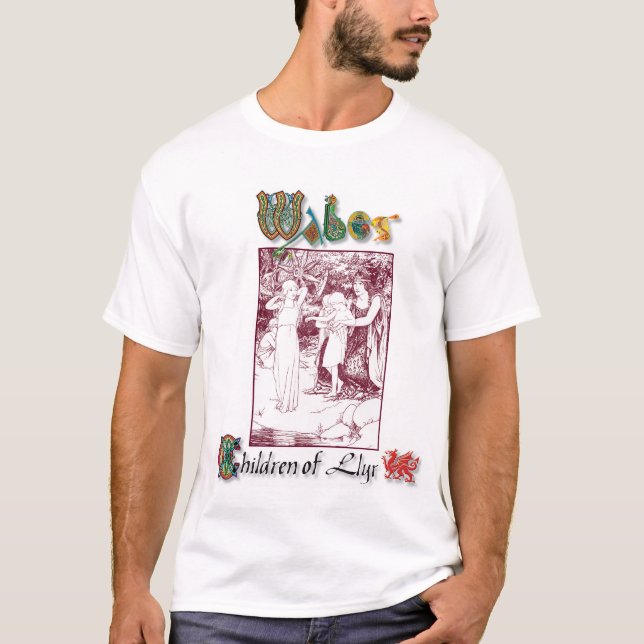 Waliser-Mythologie-T-Shirt - Mabinogion T-Shirt (Vorderseite)