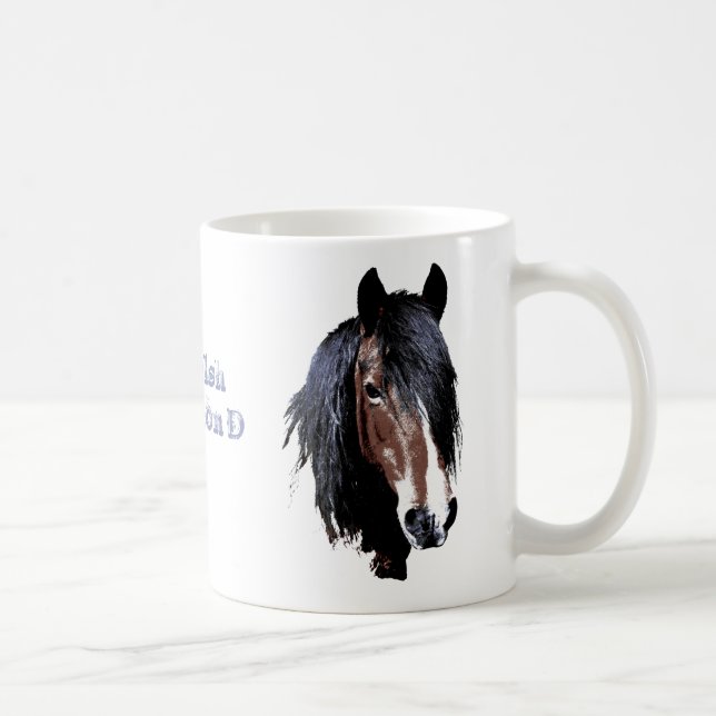 Waliser-Pfeilerporträt Kaffeetasse (Rechts)