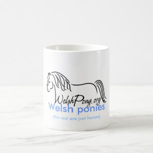Waliser-Pony u. Pfeiler-Gesellschaft von Amerika Kaffeetasse