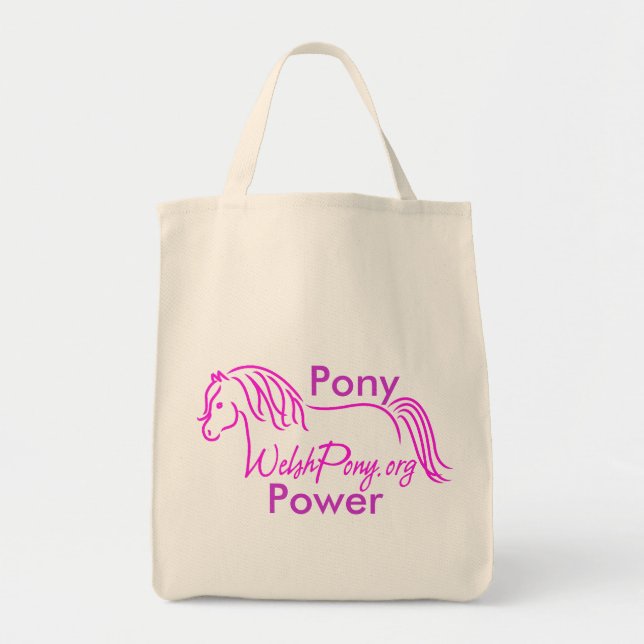 Waliser-Pony u. Pfeiler-Gesellschaft von Amerika Tragetasche (Vorne)