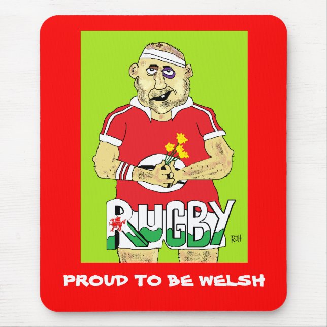 WALISER-RUGBY MOUSEPAD (Vorne)