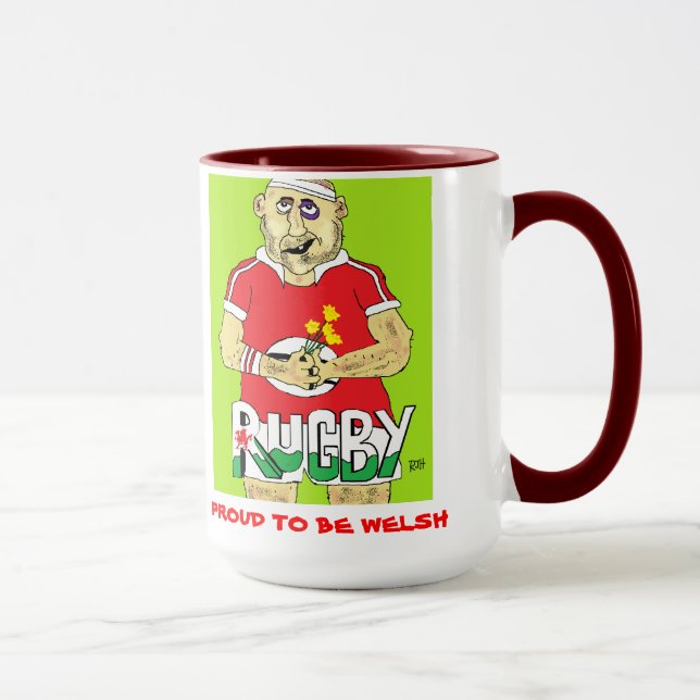 WALISER-RUGBY-TASSE TASSE (Rechts)