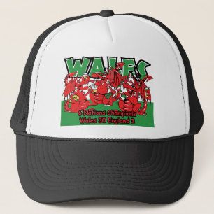 Waliser sechs Nations-Rugby-Meister, W 30-3 E Truckerkappe