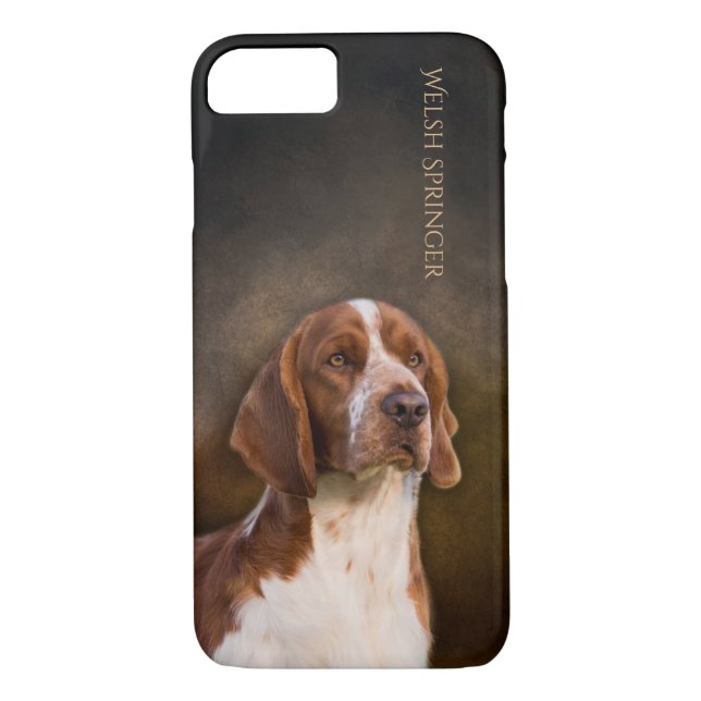 Waliser-Springerspaniel-Telefon-Kasten Case-Mate iPhone Hülle (Rückseite)