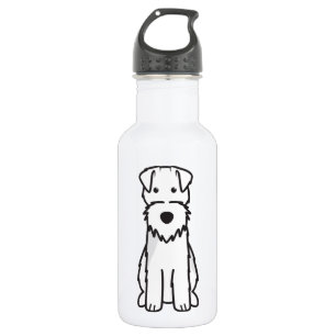 Waliser-Terrier-HundeCartoon Edelstahlflasche