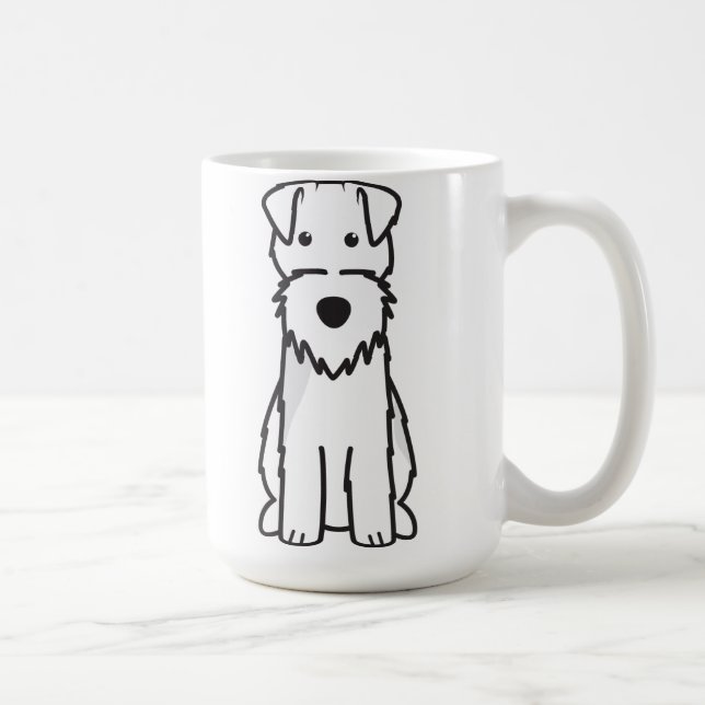 Waliser-Terrier-HundeCartoon Kaffeetasse (Rechts)