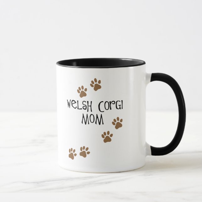 Walisercorgi-Mama Tasse (Rechts)