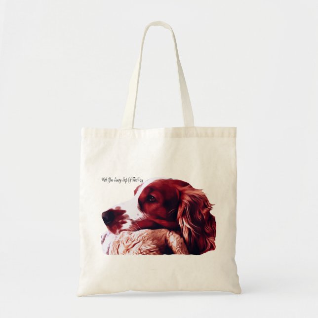 WaliserSpringerspaniel-Liebe Tragetasche (Vorne)
