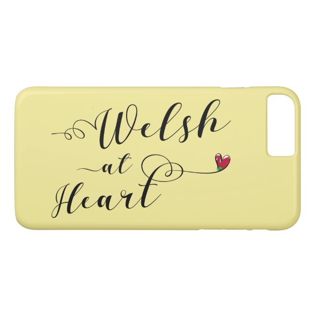 Walish at Heart Mobile Phone Case (Rückseite (Horizontal))