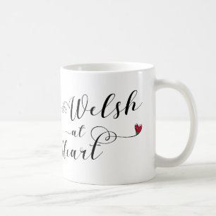 Walish at Heart Tasse, Wales Kaffeetasse