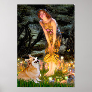 Walish Corgi Pembroke - Mideve Poster