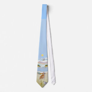 Walisisch Corgi (Pembroke 7b) - The Rowboat Krawatte