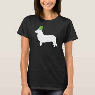 Walisische Corgi Cardigan Kobold Irischer St. Patr T-Shirt