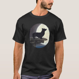 Walisische Corgi-Hund Retro 21 T-Shirt