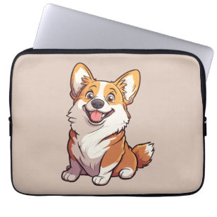 Walisische Corgi-Hundetasse Laptopschutzhülle