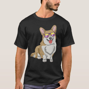 Walisische Corgi-Sonnenbrille für den Züchter von T-Shirt