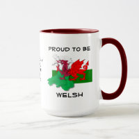 Walisische FLAG WALES Roter Drache
