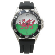 Walisische Flagge (Wales) (walisischer Drache)