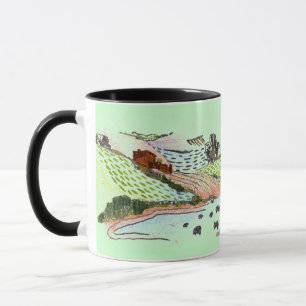 Walisische Landschaft Tasse