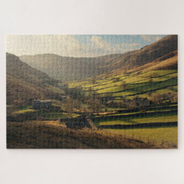 Walisische Landschaftstäler-Puzzle