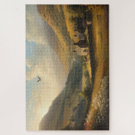 Walisische Landschaftstäler-Puzzleteile