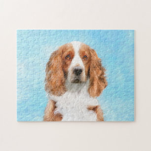 Walisische Springer Spaniel Malerei - Originale Hu