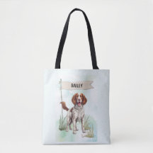 Walisische Springer Spaniel Wasserfarbe Personalis