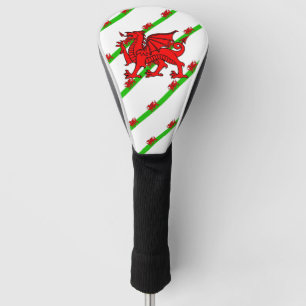 Walisische Streifenflagge Golf Headcover