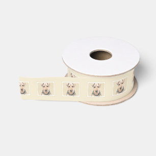 Walisische Terrier-Malerei - Niedliche Original Hu Ripsband