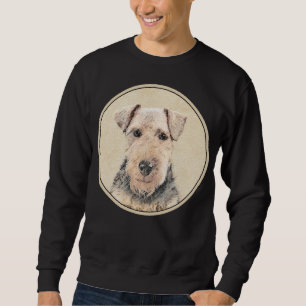 Walisische Terrier-Malerei - Niedliche Original Hu Sweatshirt