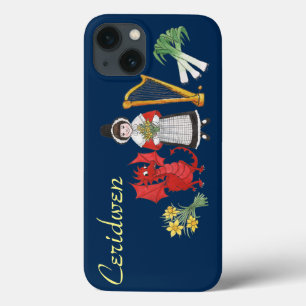 Walisische Tracht, Embleme Blau iPhone 6 Xtreme Hü title_seo2